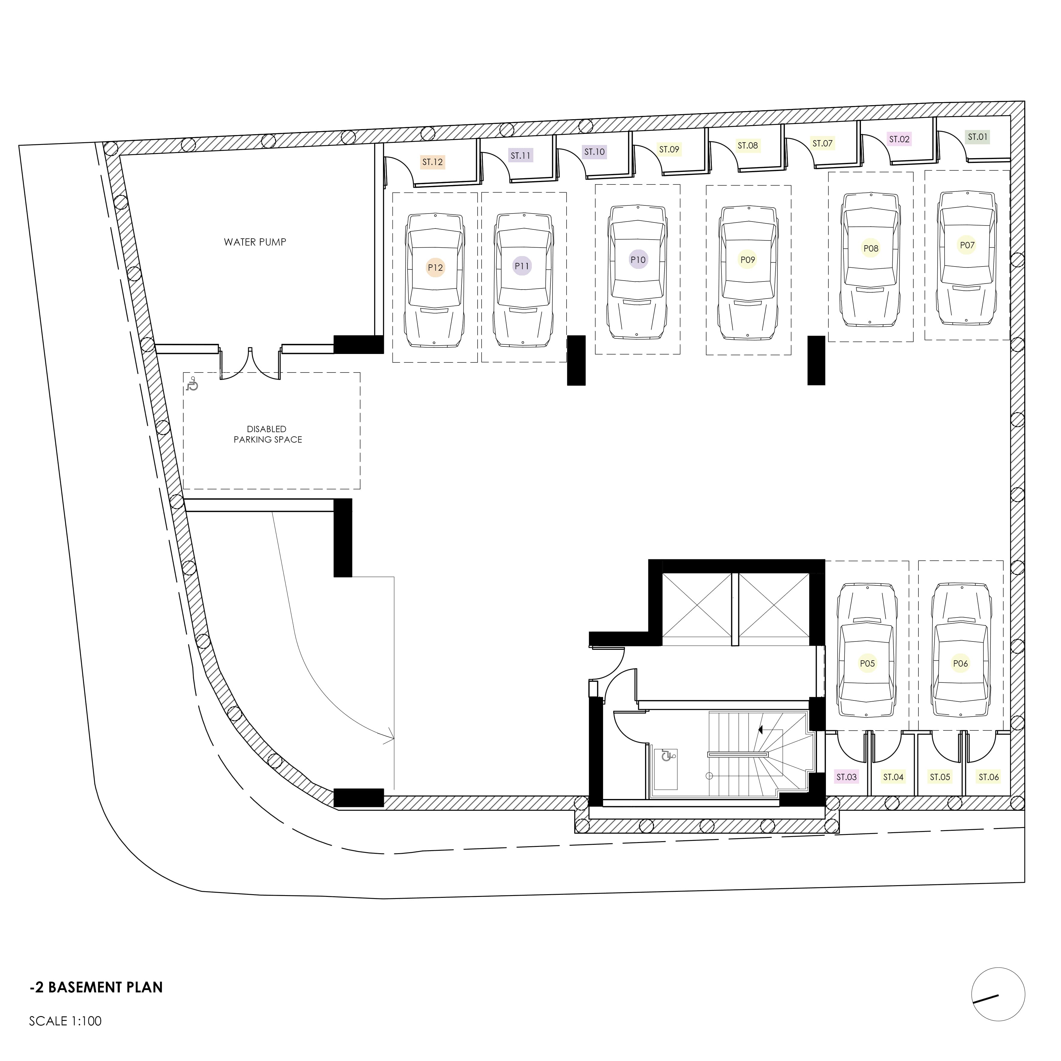 Basement -2 Plan