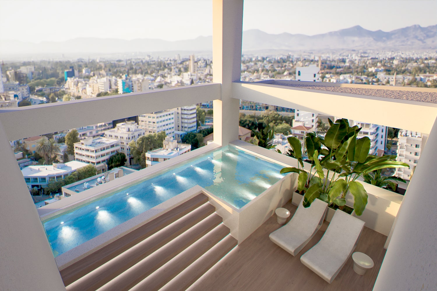 Skyline Rooftop Pool